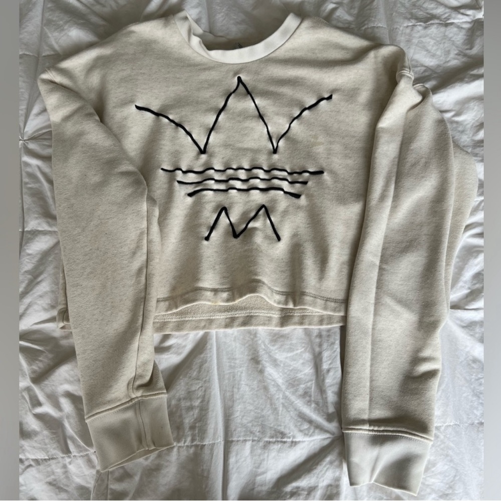Adidas Cropped Sweater [Sz. S]